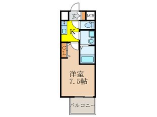 S-RESIDENCE新大阪WESTの物件間取画像